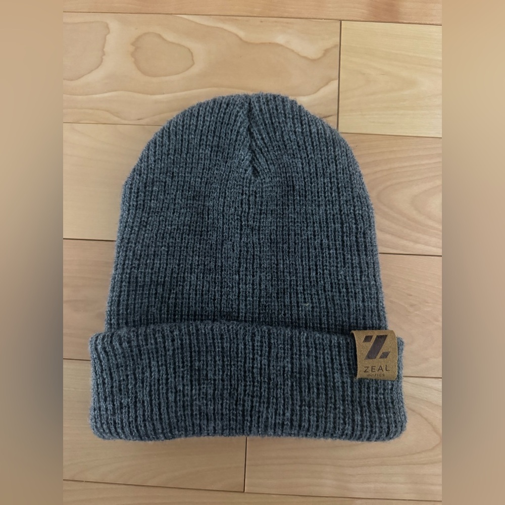 Zeal Gray Knit Beanie